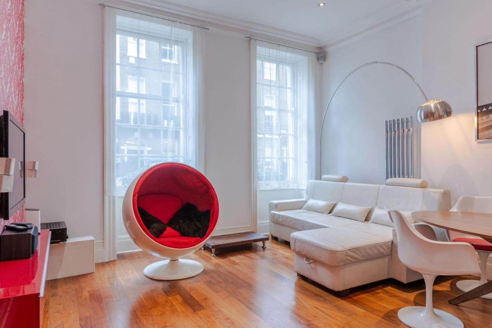 The "Red Room Apartment" - Fitzrovia - By Frankie Says Londres Extérieur photo